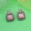 Pink Color Oxidised Earrings (GSE2992PNK)