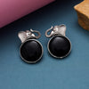 Black Color Oxidised Earrings (GSE2993BLK)