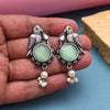 Light Green Color Oxidised Earrings (GSE2994LGRN)