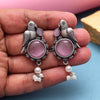 Pink Color Oxidised Earrings (GSE2994PNK)