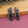 Black Color Oxidised Earrings (GSE2996BLK)