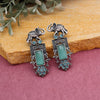 Light Green Color Oxidised Earrings (GSE2996LGRN)