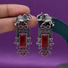 Maroon Color Oxidised Earrings (GSE2996MRN)