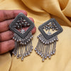 Silver Color Oxidised Earrings (GSE3015SLV)