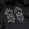 Silver Color Oxidised Earrings (GSE3015SLV)