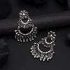 Silver Color Oxidised Earrings (GSE3016SLV)