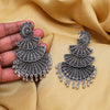 Silver Color Oxidised Earrings (GSE3021SLV)