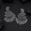 Silver Color Oxidised Earrings (GSE3021SLV)