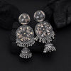 Silver Color Oxidised Earrings (GSE3024SLV)