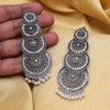 Silver Color Oxidised Earrings (GSE3026SLV)