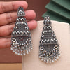 Silver Color Oxidised Earrings (GSE3028SLV)