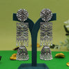 Silver Color Oxidised Earrings (GSE3043SLV)