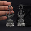 Silver Color Oxidised Earrings (GSE3045SLV)