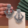 Silver Color Oxidised Earrings (GSE3053SLV)