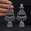 Silver Color Oxidised Earrings (GSE3057SLV)