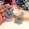 Silver Color Oxidised Earrings (GSE3066SLV)