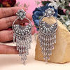 Silver Color Oxidised Earrings (GSE3074SLV)