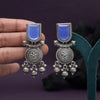 Blue Color Oxidised Earrings (GSE3078BLU)