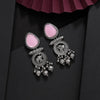 Light Pink Color Oxidised Earrings (GSE3079LPNK)