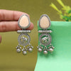 Peach Color Oxidised Earrings (GSE3079PCH)