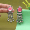 Pink Color Oxidised Earrings (GSE3079PNK)