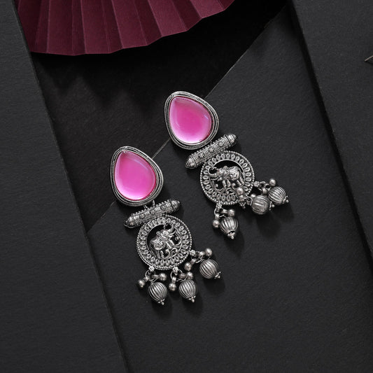 Rani Color Oxidised Earrings (GSE3079RNI)