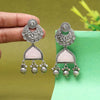 Light Pink Color Oxidised Earrings (GSE3080LPNK)