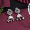 Light Pink Color Oxidised Earrings (GSE3080LPNK)