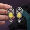 Yellow Color Oxidised Earrings (GSE3081YLW)