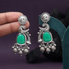 Green Color Oxidised Earrings (GSE3082GRN)