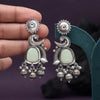 Pista Green Color Oxidised Earrings (GSE3082PGRN)