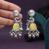 Yellow Color Oxidised Earrings (GSE3082YLW)