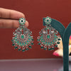 Green Color Oxidised Earrings (GSE3083GRN)