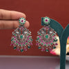 Rani & Green Color Oxidised Earrings (GSE3083RNIGRN)