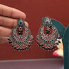 Black Color Oxidised Earrings (GSE3084BLK)