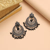 Black Color Oxidised Earrings (GSE3084BLK)