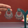 Rani & Green Color Oxidised Earrings (GSE3084RNIGRN)