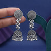 Silver Color Oxidised Earrings