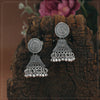 Silver Color Oxidised Earrings