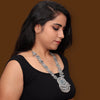 Multi Color Oxidised Meena Necklace (GSN1614MLT)