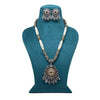 Gold & Silver Color Oxidised Necklace Set (GSN2077GS)