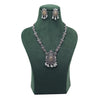 Gold & Silver Color Oxidised Necklace Set (GSN2082GS)