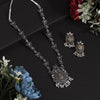 Gold & Silver Color Oxidised Necklace Set (GSN2082GS)