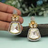Peach Color American Diamond Earrings (HOJE109PCH)