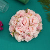 Light Pink Color Rose Flower Hair juda//Bun (HRP211LPNK)