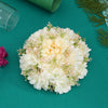 White Color Rose Flower Hair juda//Bun (HRP211WHT)