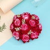 Rani Color Rose Flower Hair juda//Bun (HRP212RNI)