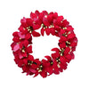 Rani Color Rose Flower Gajra For Women Hair Pin (HRP216RNI)