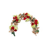 Multi Color Rose Flower Gajra For Women Hair Pin (HRP220MLT)