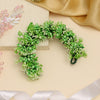 Green Color Flower Gajra For Women Hair Pin (HRP221GRN)